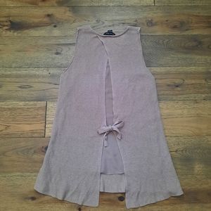 Charlie Paige Sleeveless Knit Top